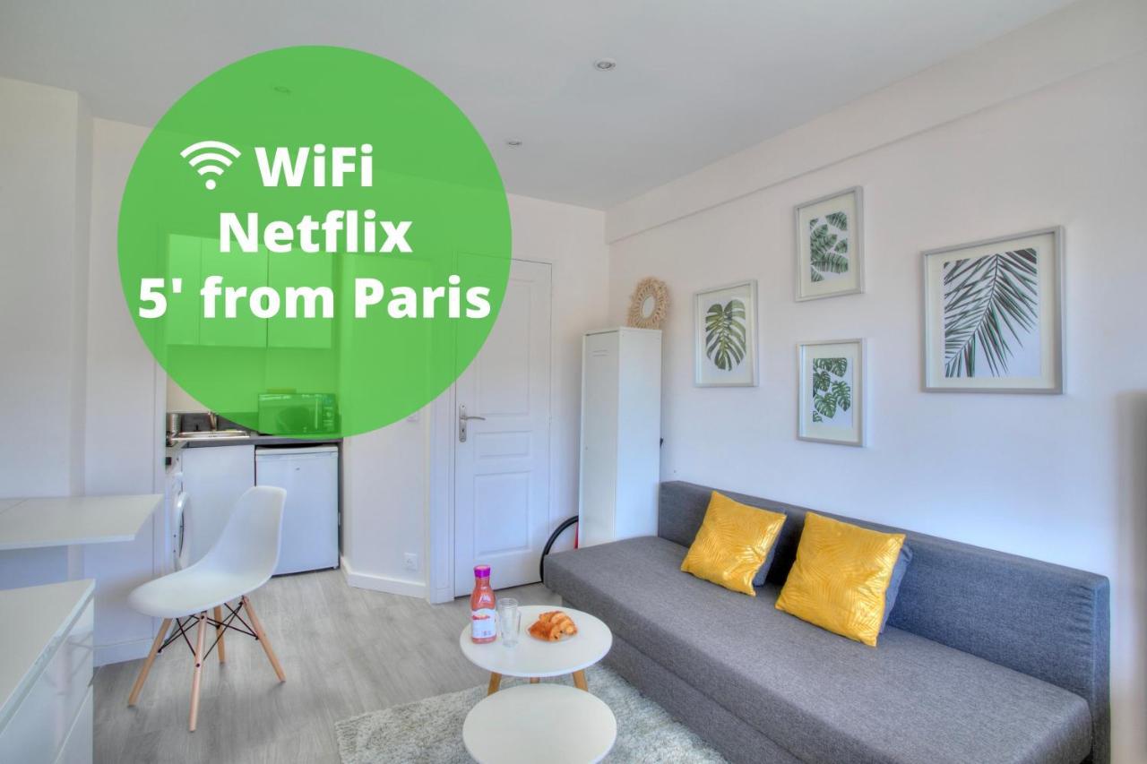 Le Tropi-Cosy - Studio Aux Portes De Paris Leilighet Gentilly Eksteriør bilde